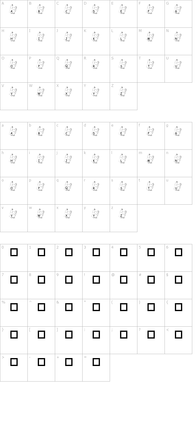 pf-the-hen character map