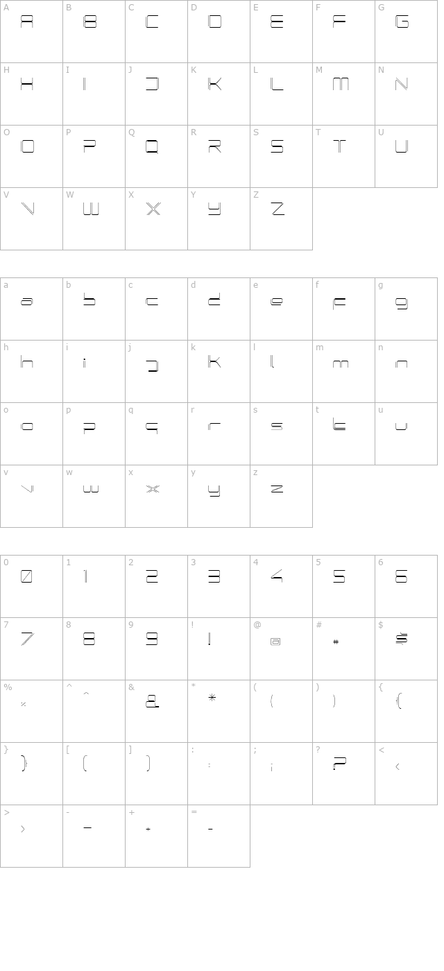 phuturerndopen-fine character map