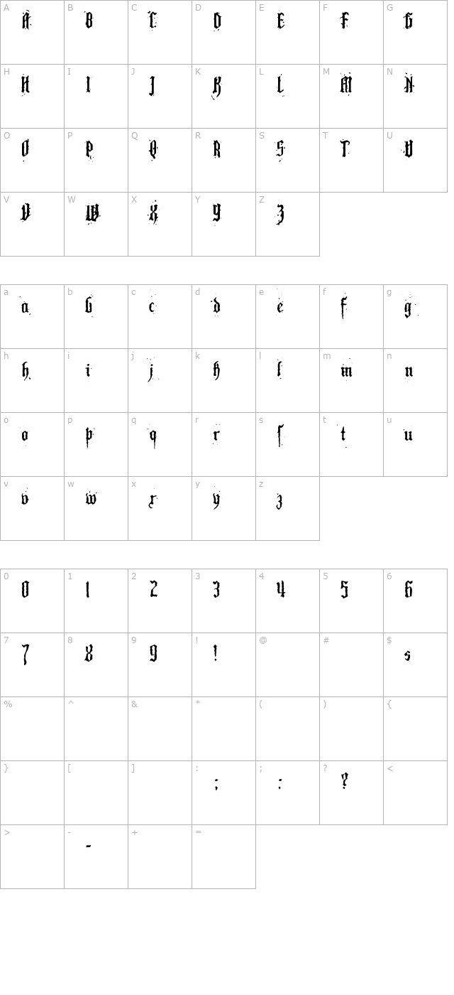 pillbox-opaque character map