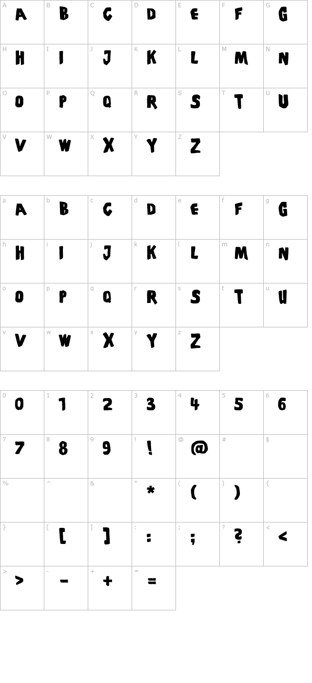 pis-coffins-and-ghosts character map