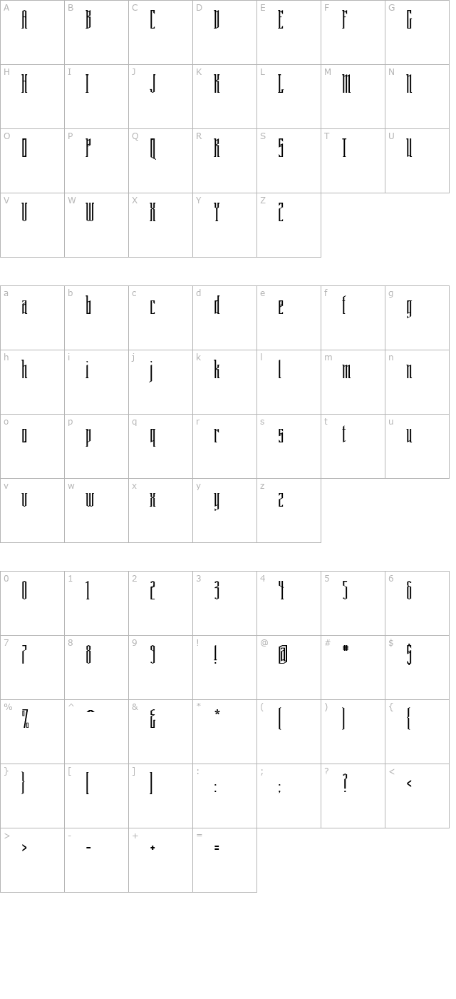 PlanetThreeHundred character map