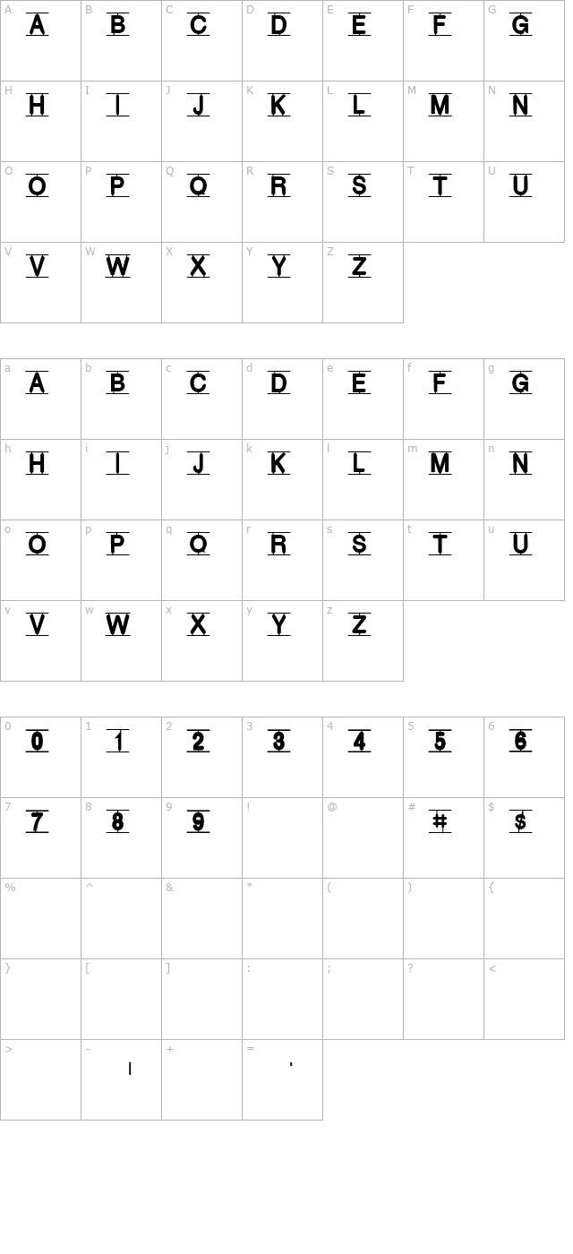 plasticman character map