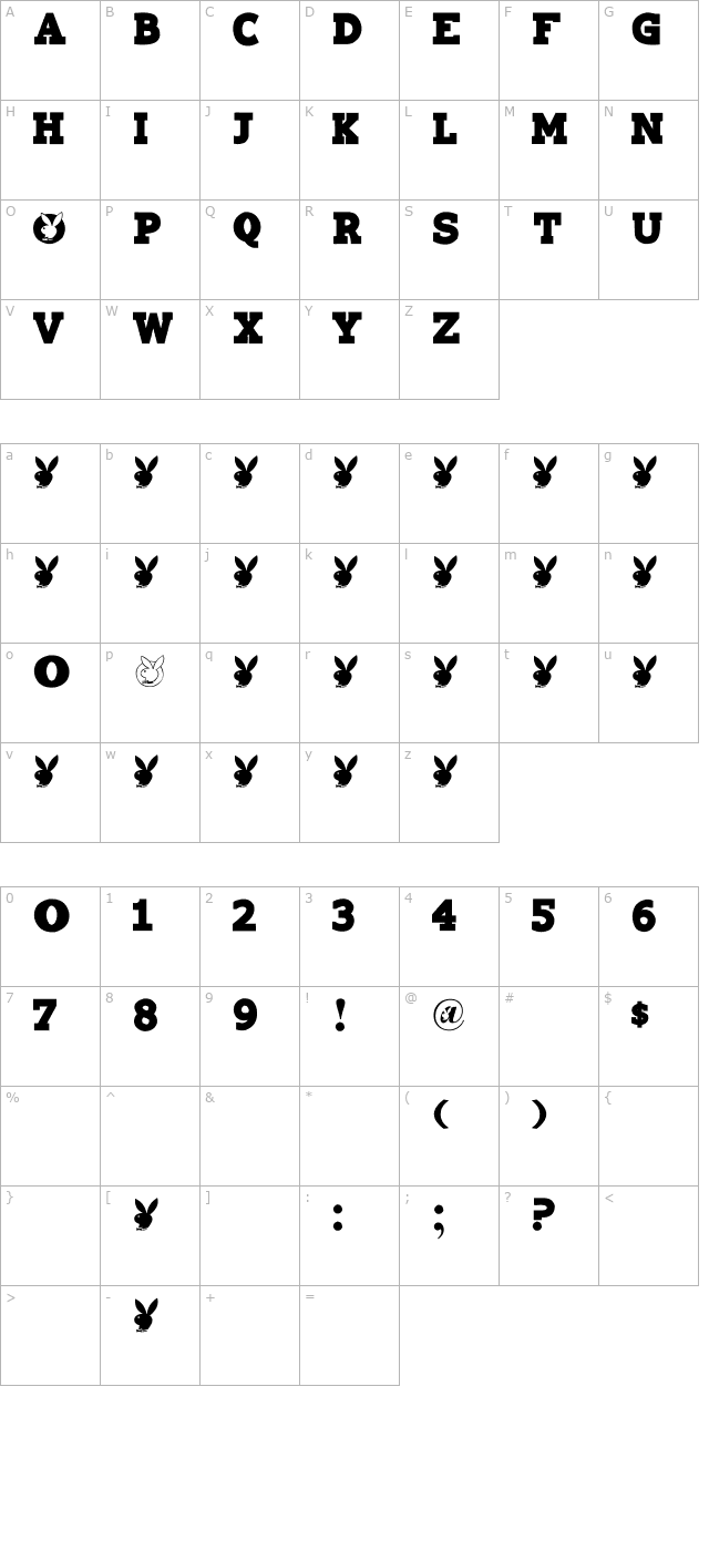 playtoy character map