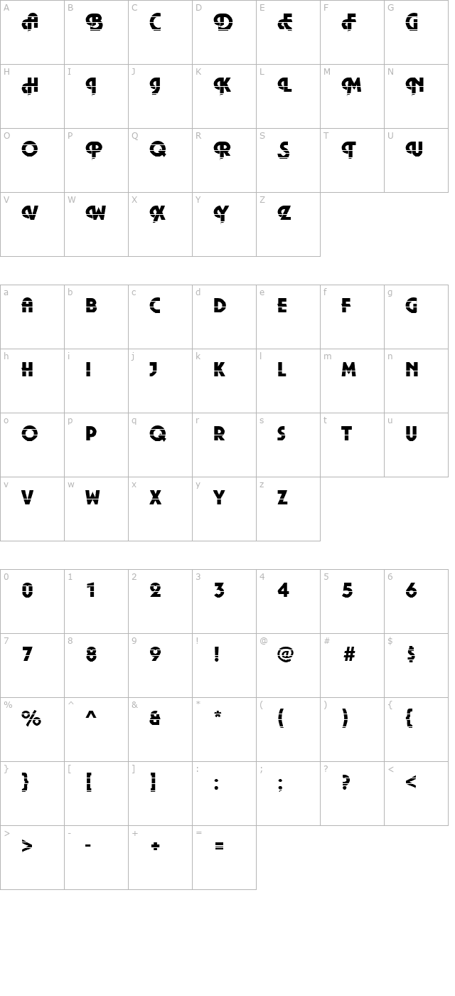 plaza19-becker character map