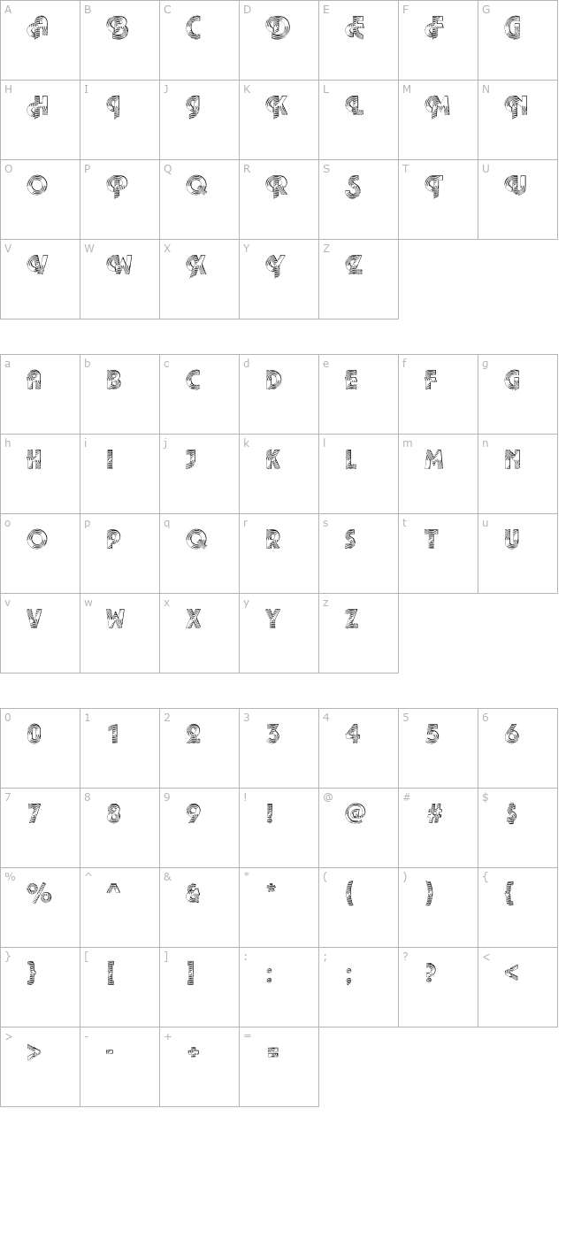 plaza24-becker character map