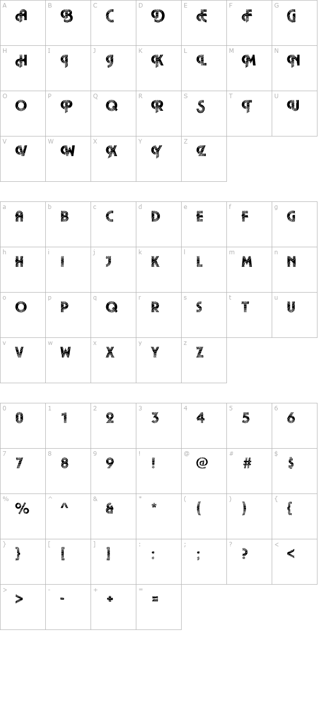 plaza26-becker character map