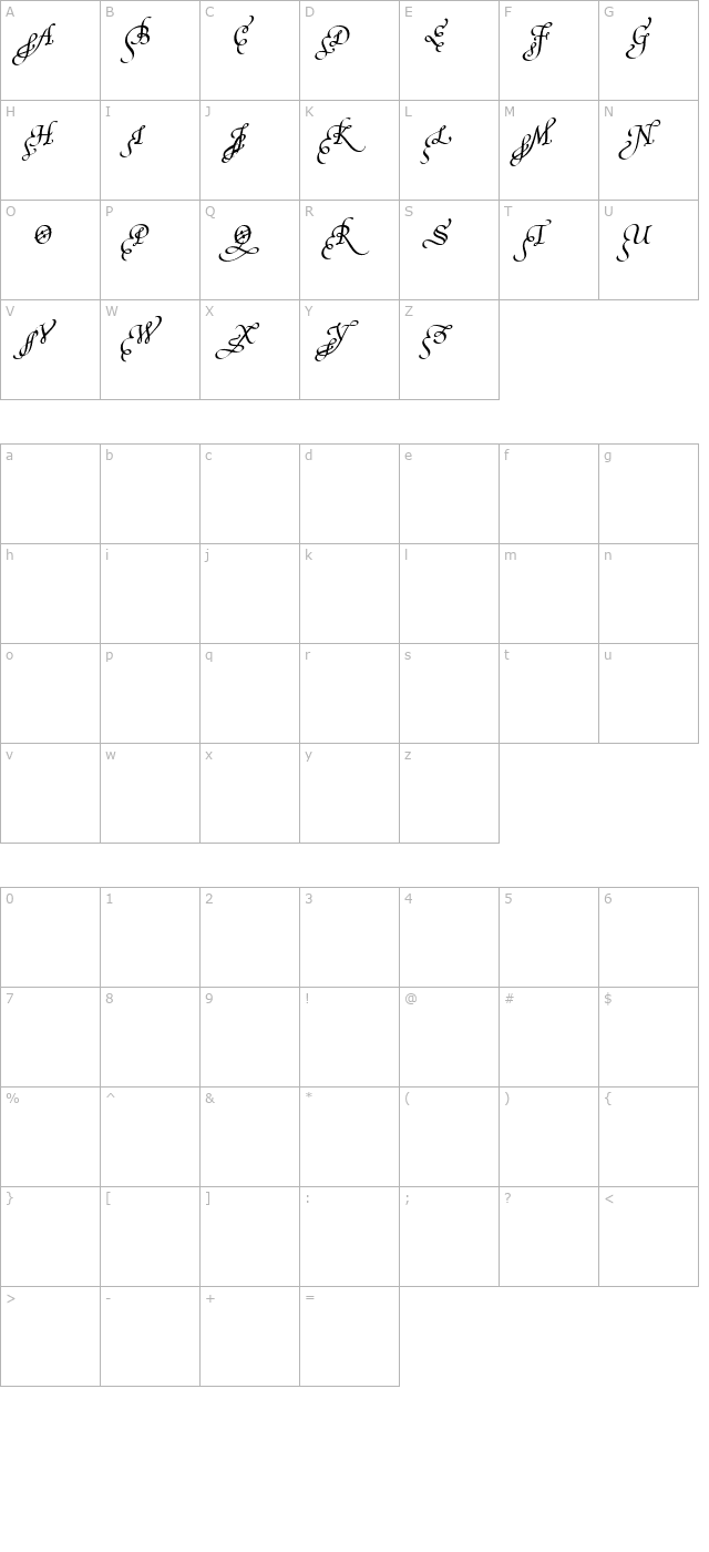 poetica-supp-initial-swash-capitals character map