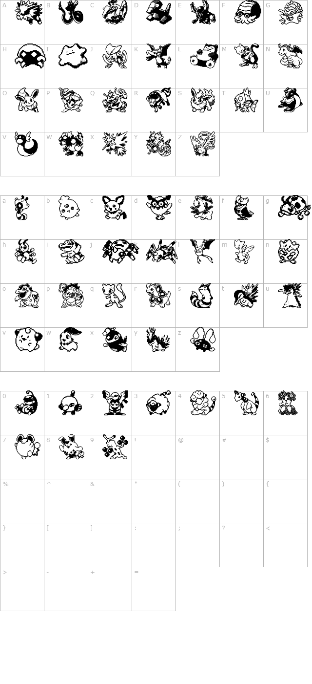 Pokémon Font - Download Free Font