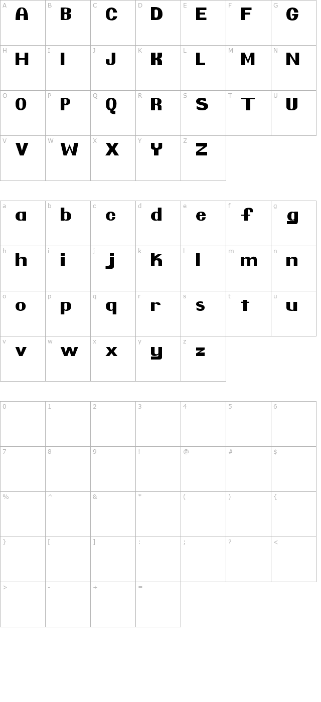 pretendo character map