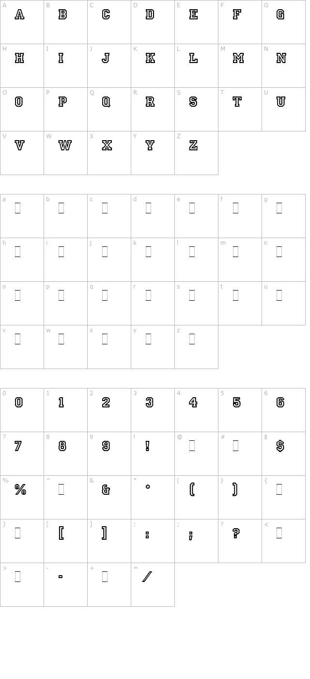 princetown-let-plain10 character map