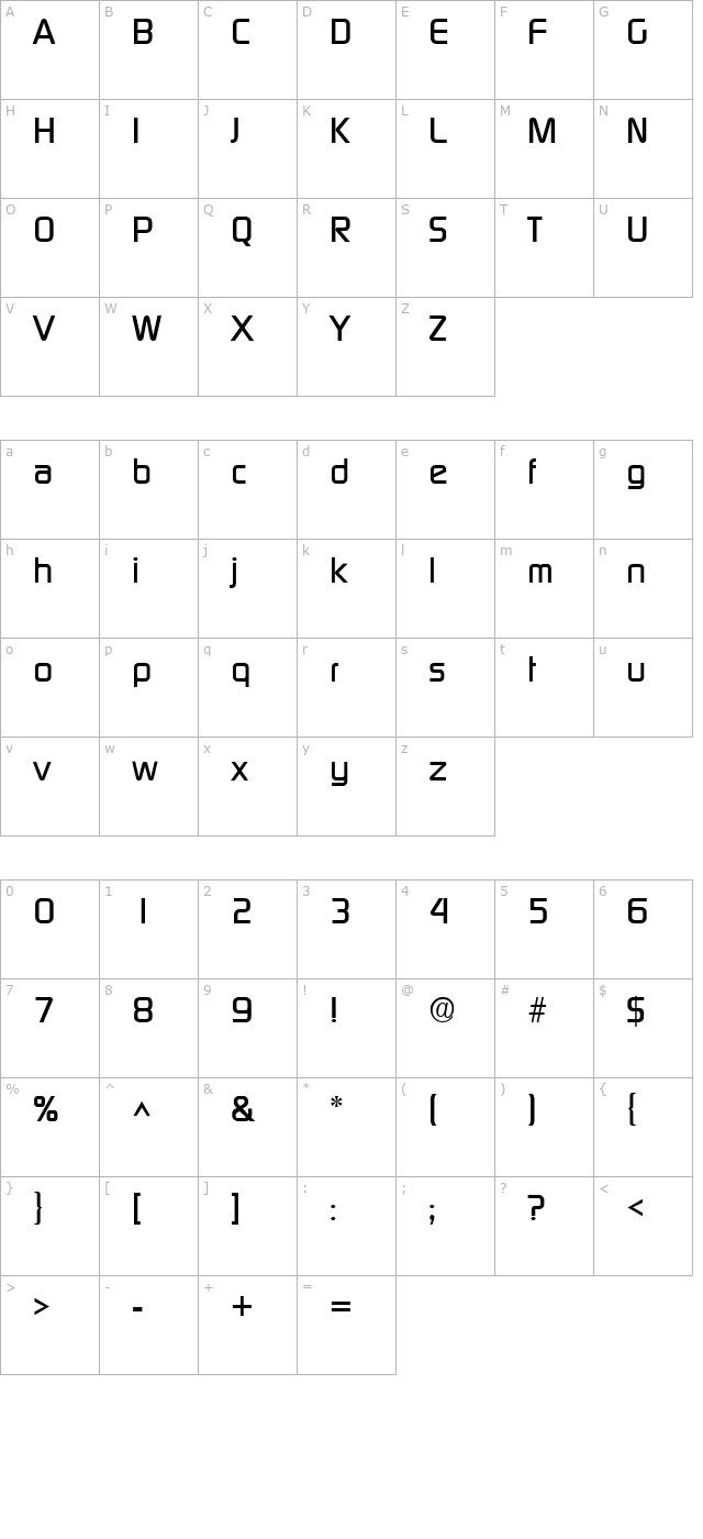 prisoner-sf character map