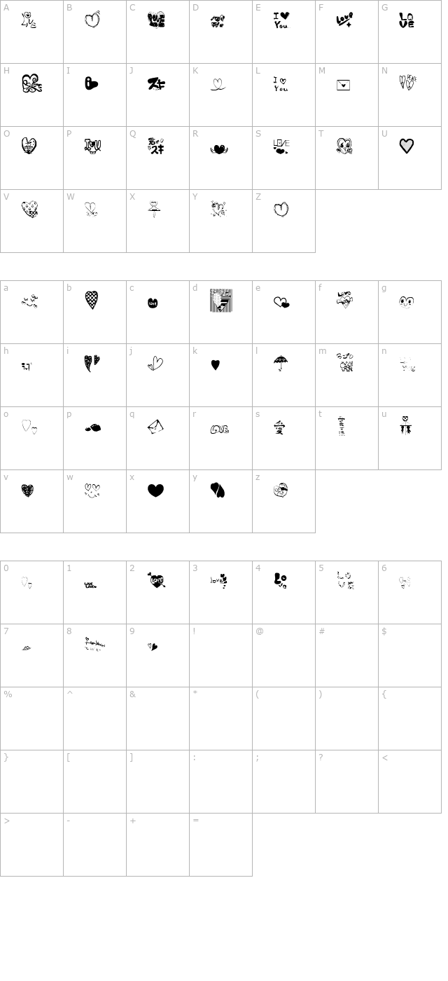 purimolove2 character map