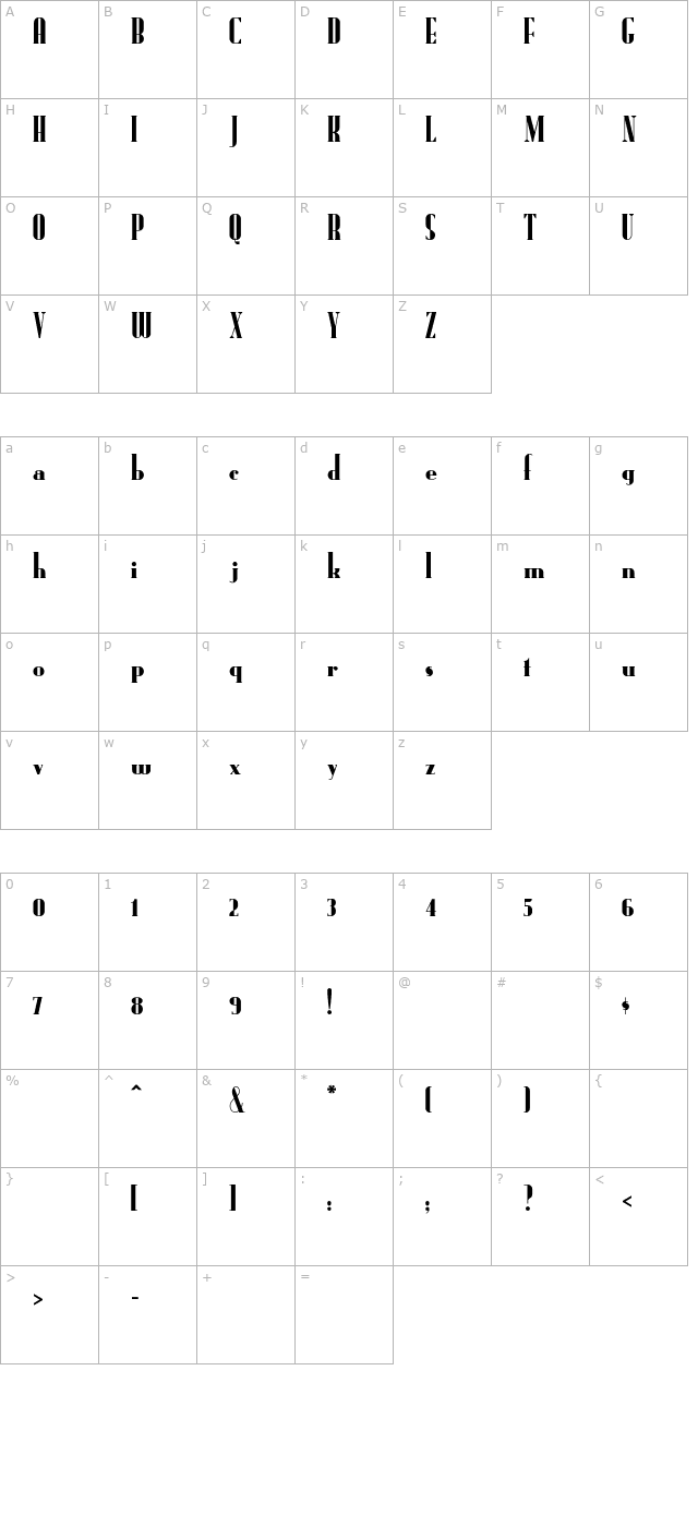 radioranch character map