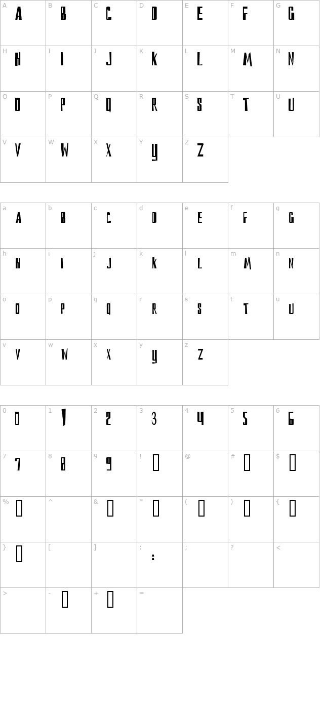 reckoning character map