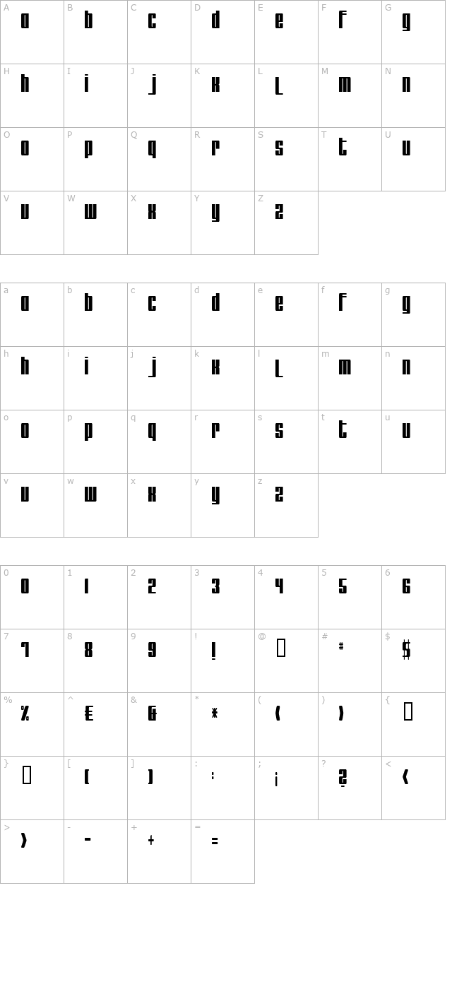 remakeoffabulous2 Light character map