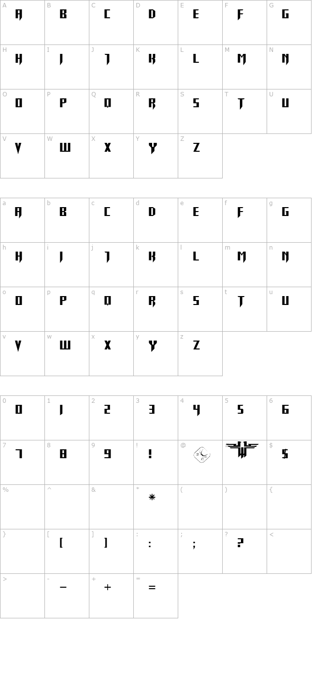 Return To Castle character map