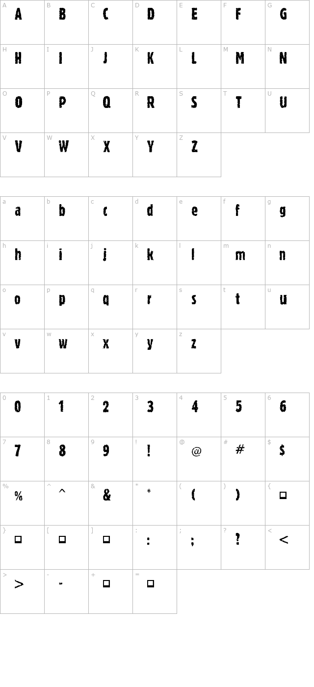 romeo character map