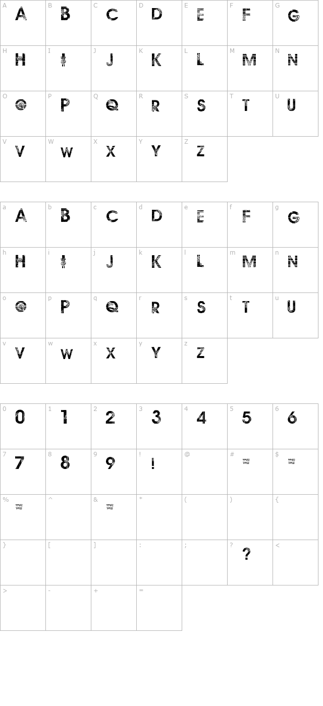 Route 3 character map