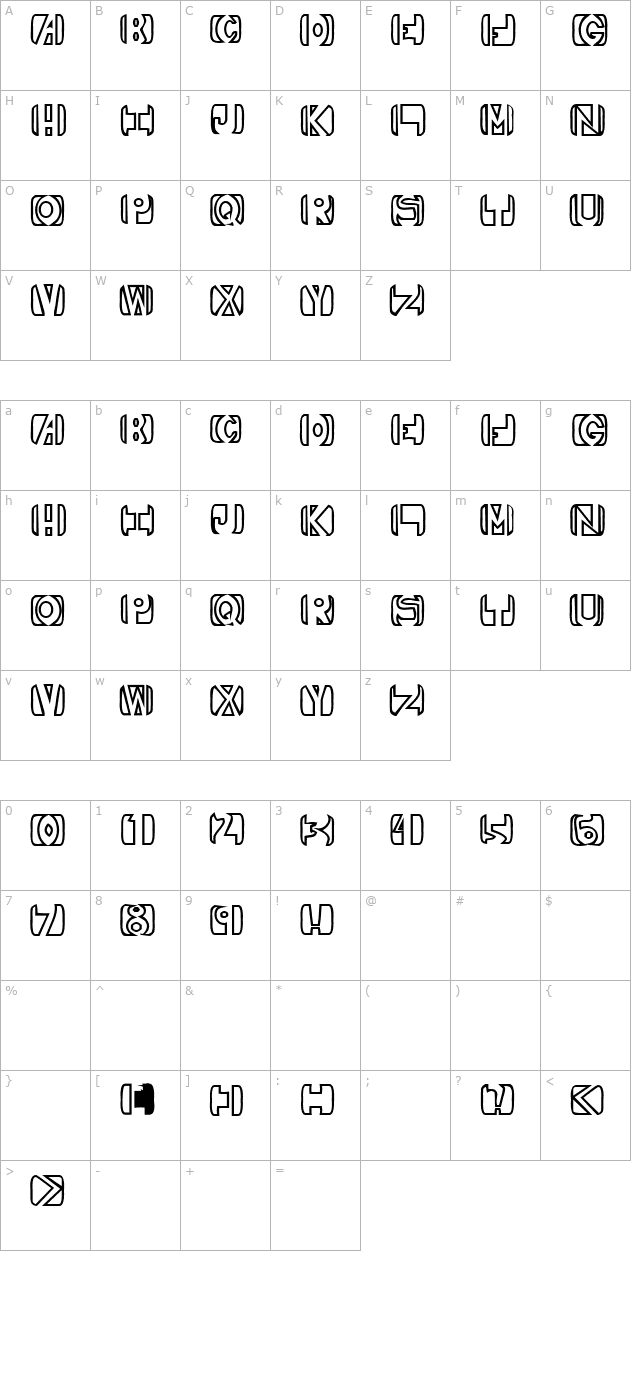 royal character map