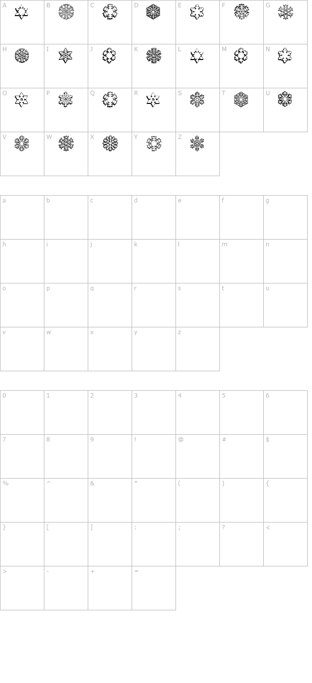 ryp-sflake5 character map