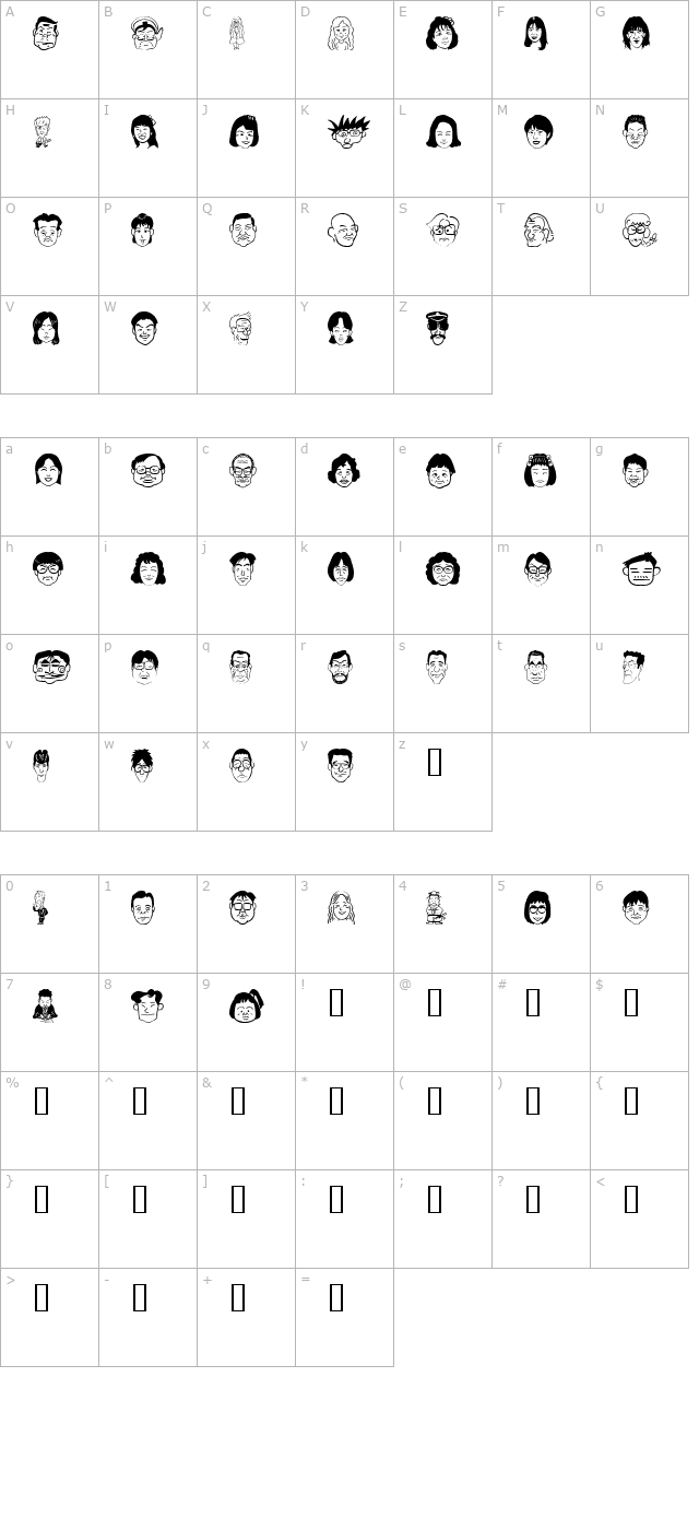 Sakabe People 05 character map