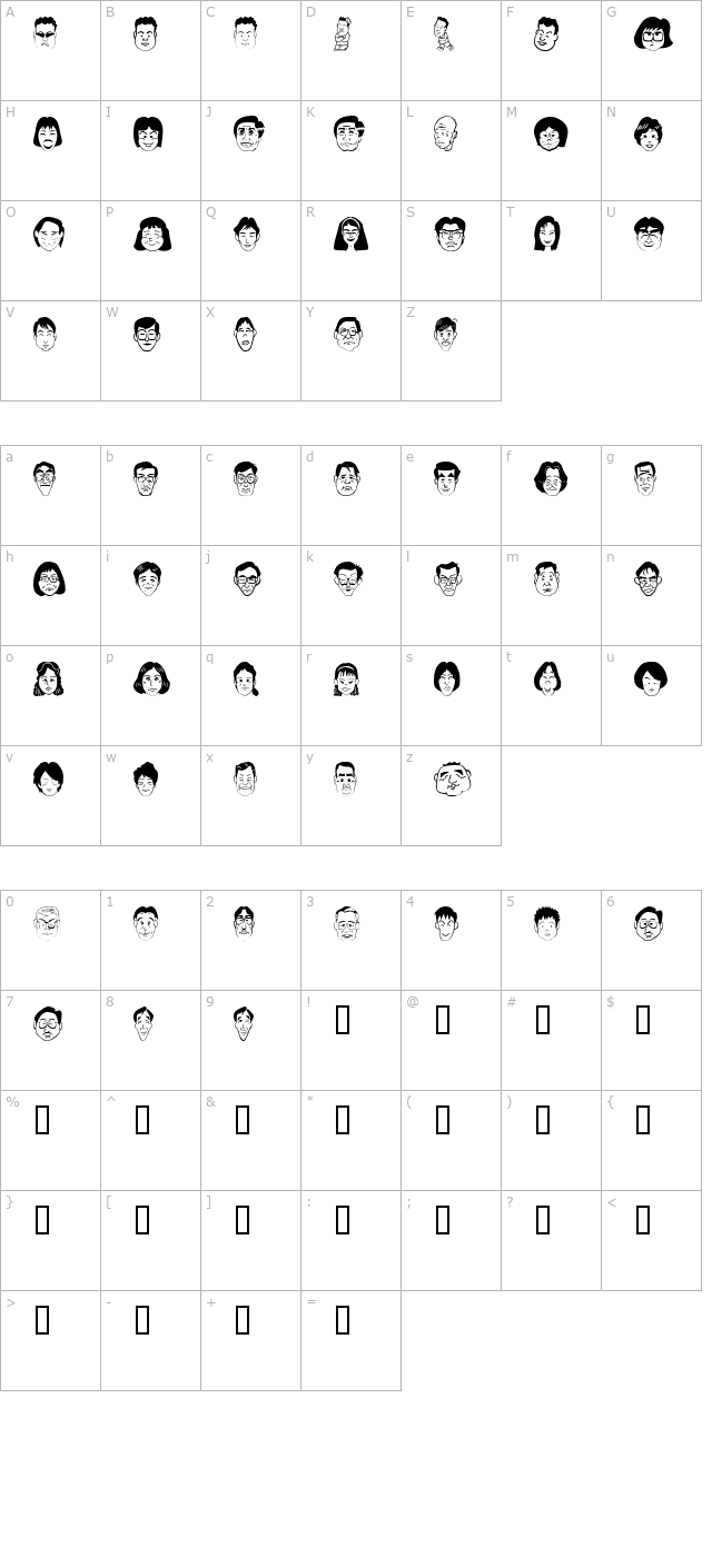 Sakabe People 06 character map