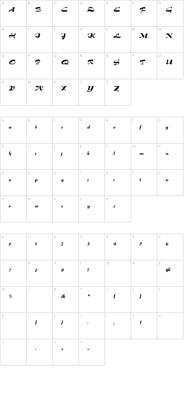 salto character map