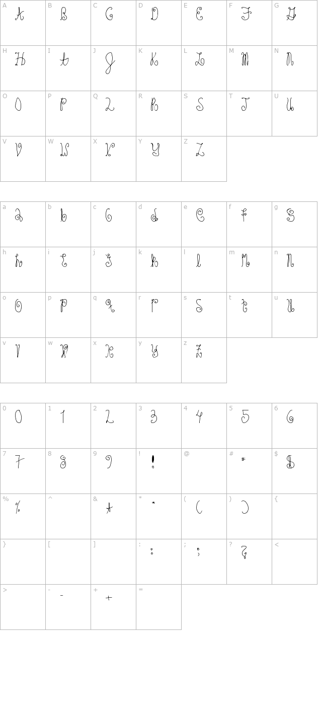 schosszeit-1 character map