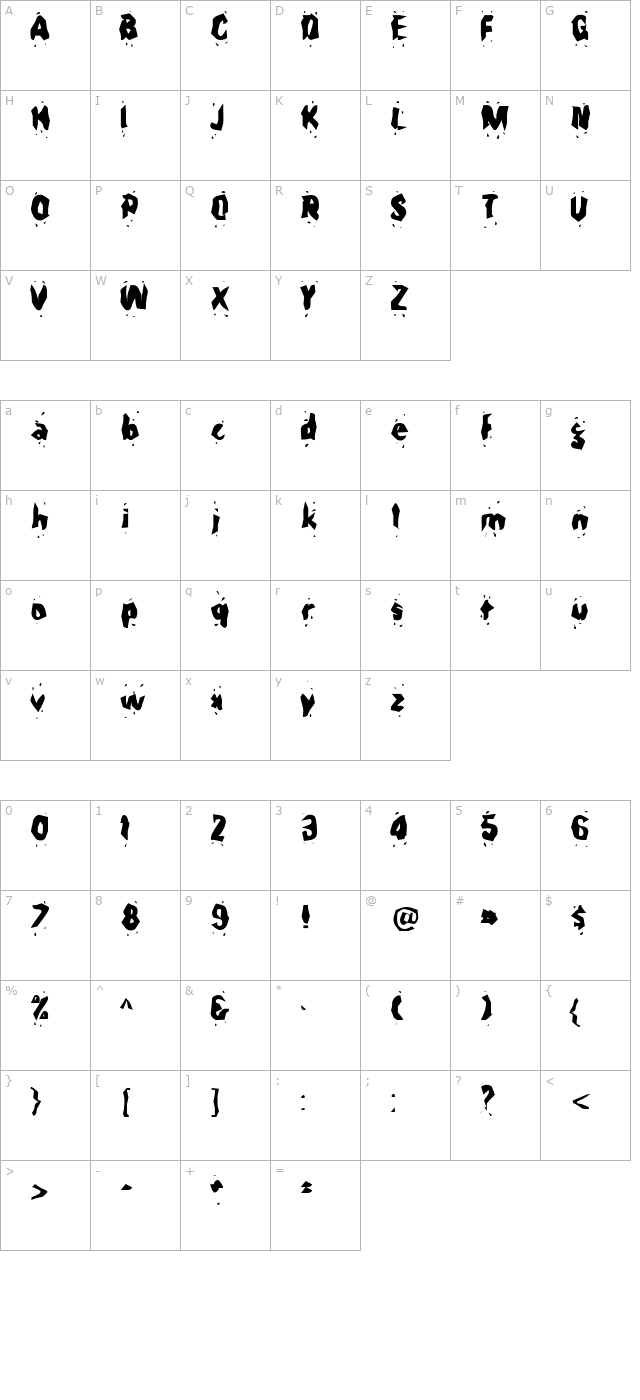 seedpeople character map