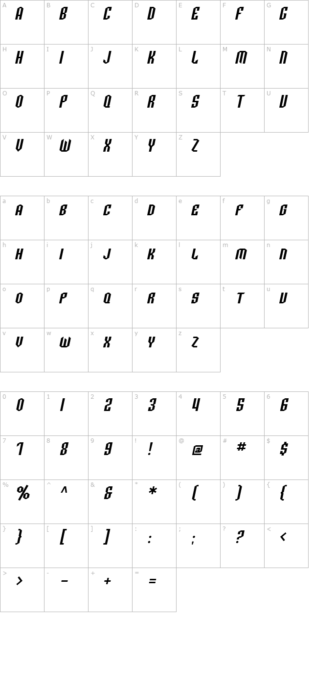 sf-archery-black-sc-oblique character map