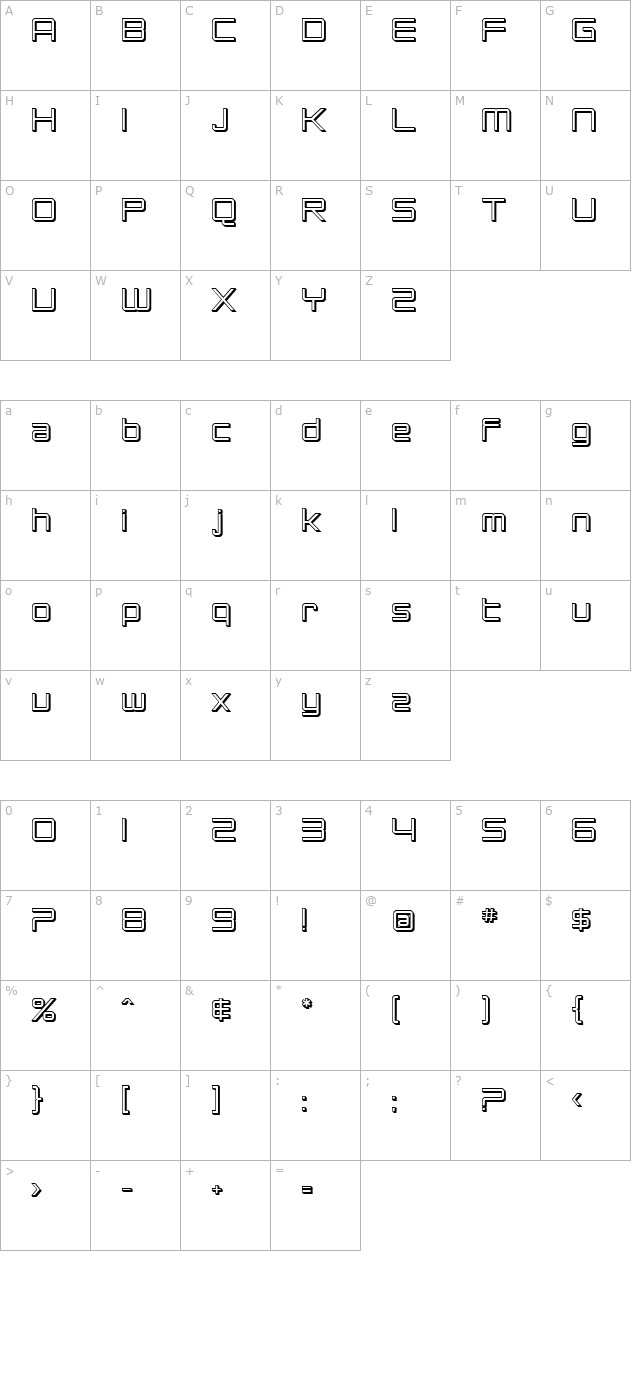 sf-chromium-24 character map