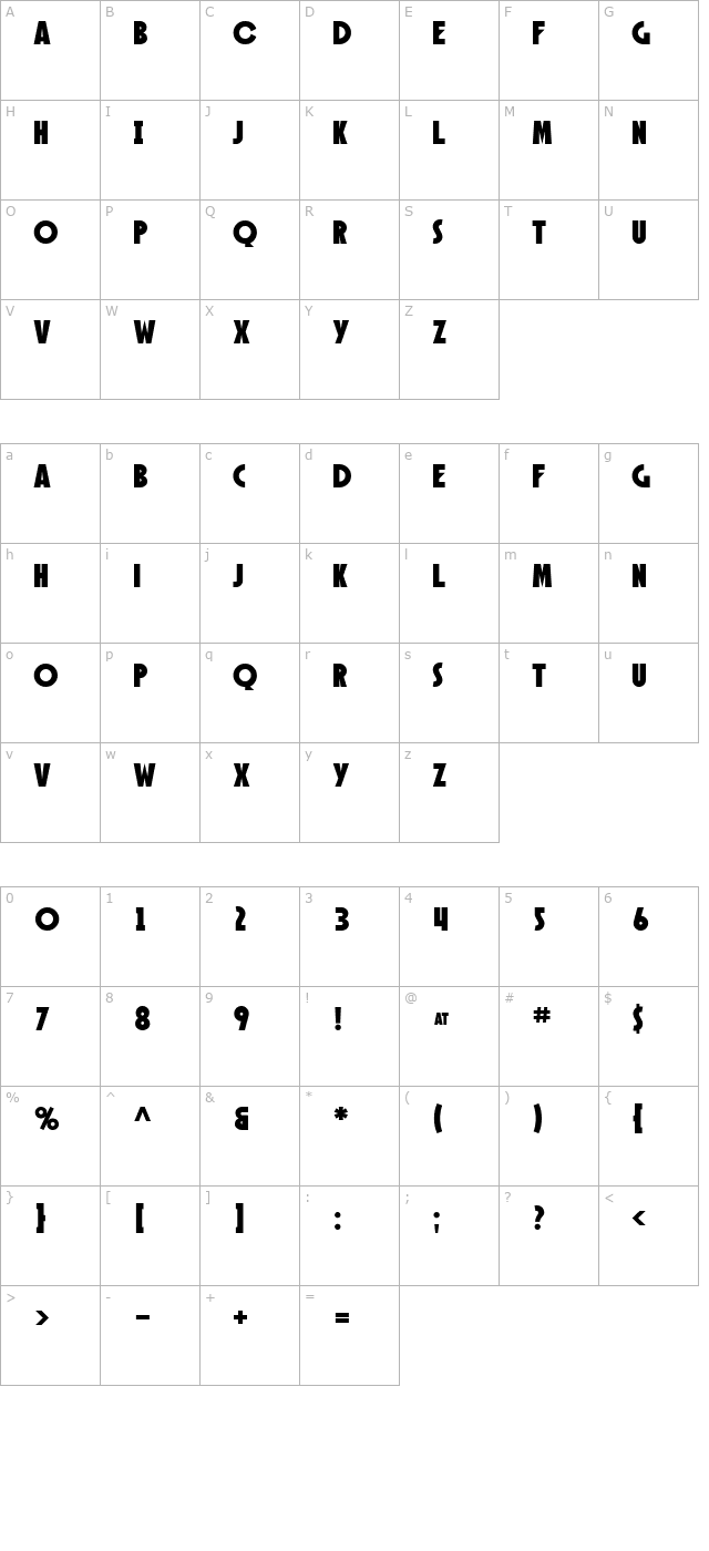 sf-speakeasy character map