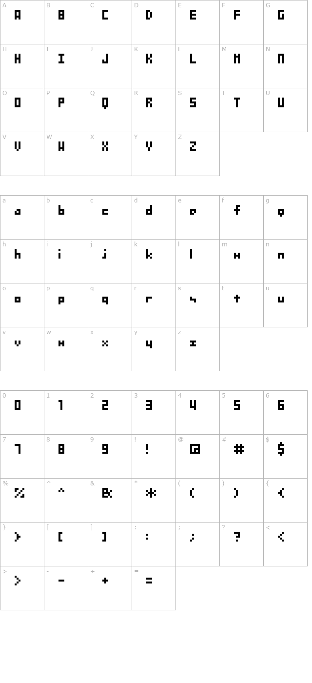 sg04 character map