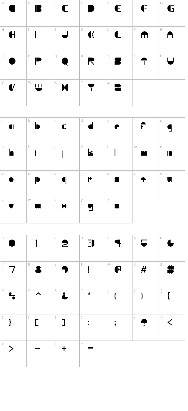 shroom character map