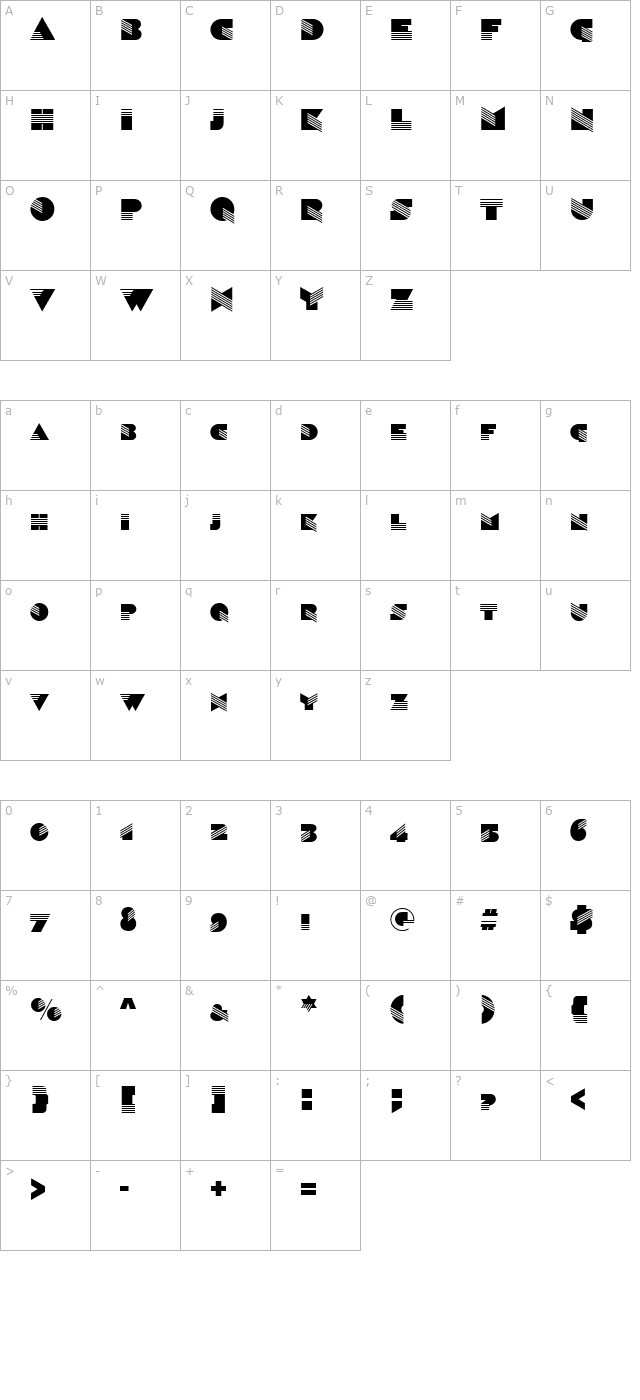simaloa-becker-caps character map
