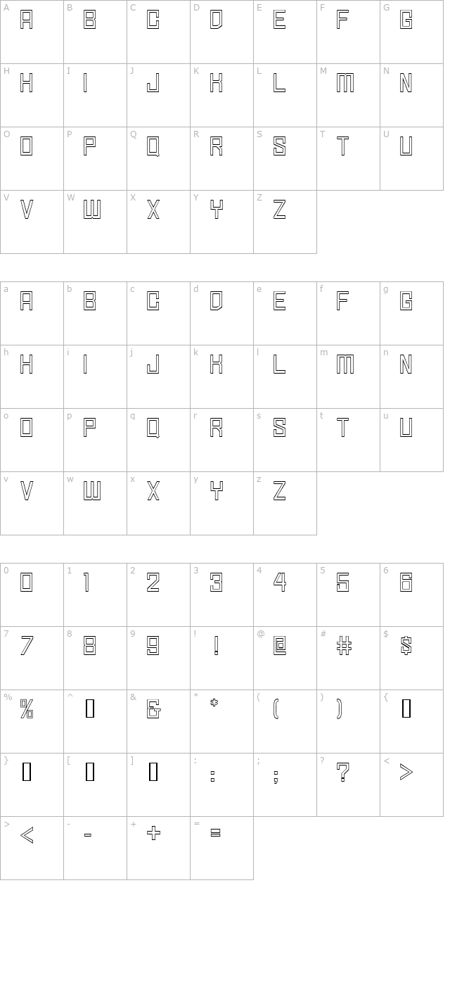 simply-square-outline-jl character map