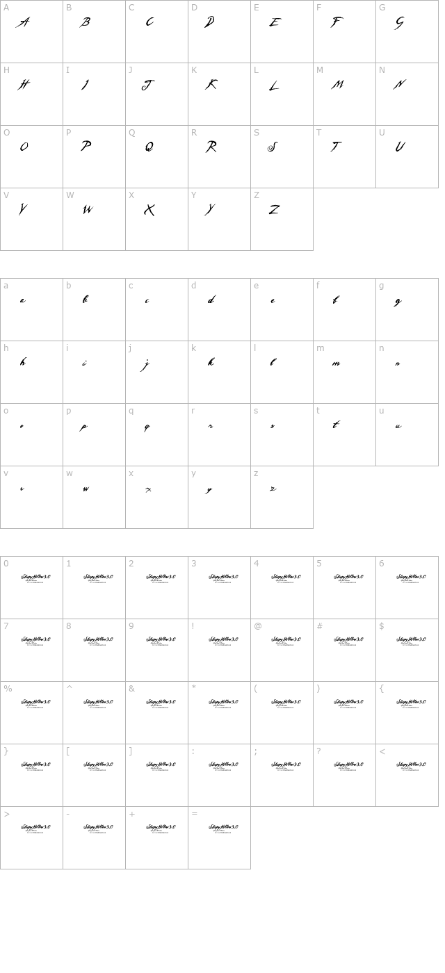 Sleepy Hollow character map