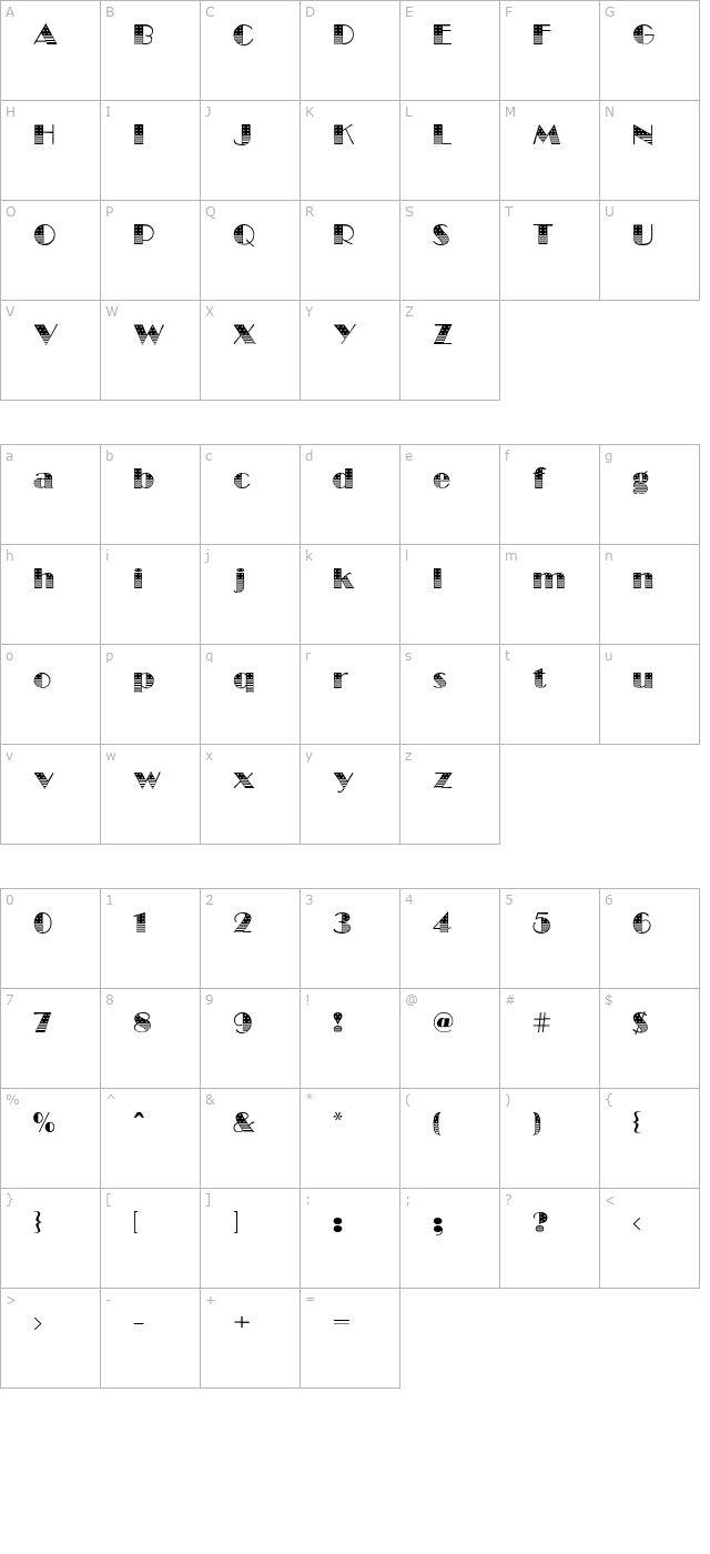 smcwashington character map