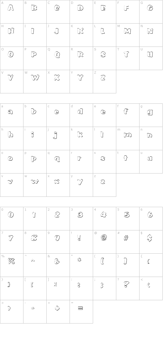 somora character map