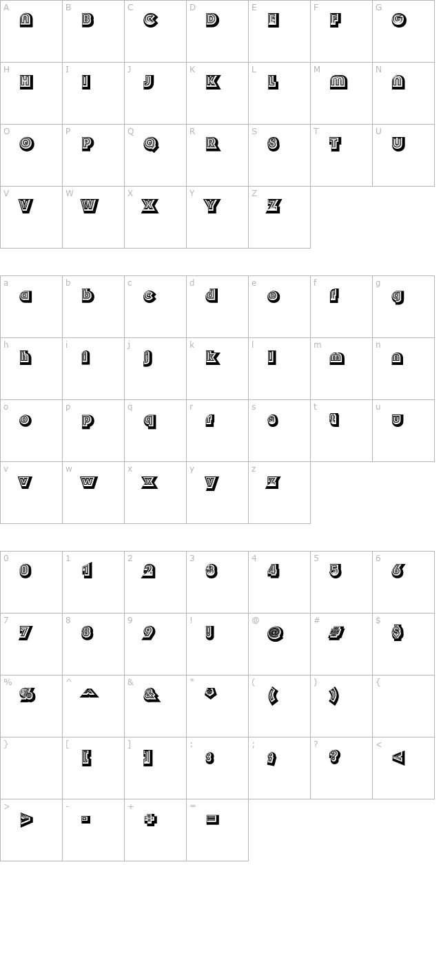 Soul Mama character map