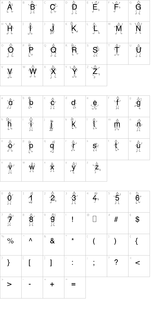 SP DR HH 3 character map