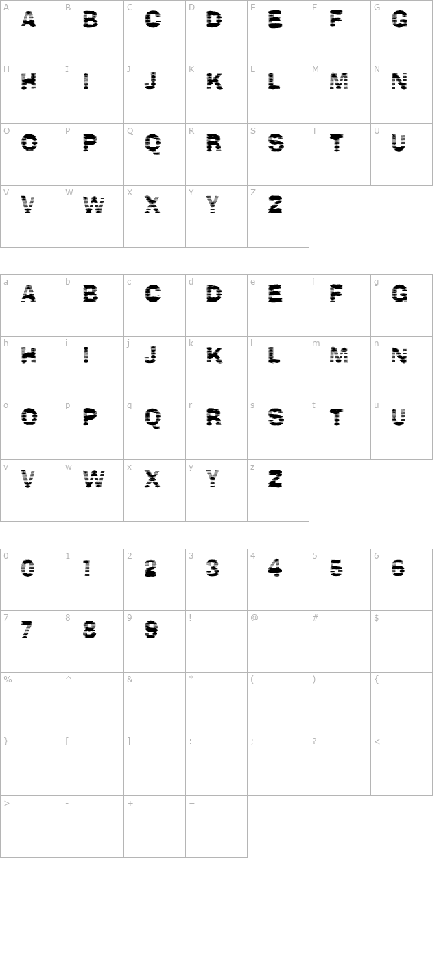 stackz character map