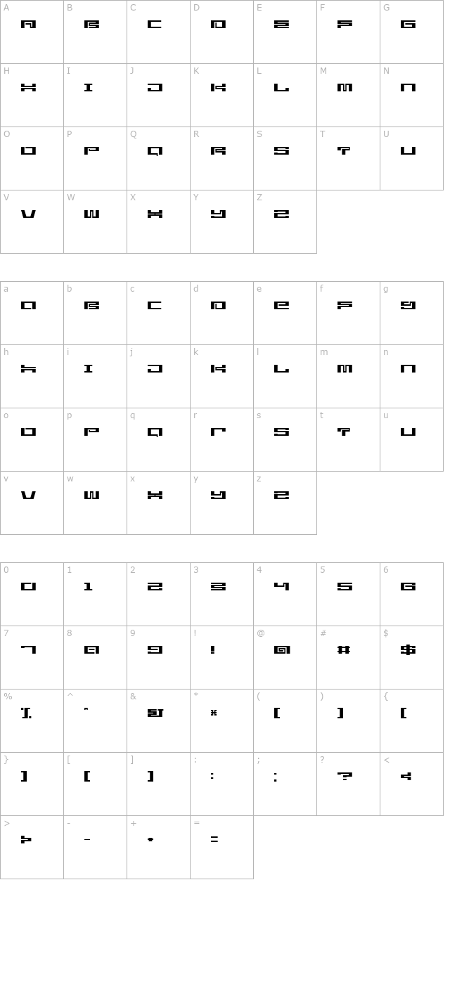 starlightseed citysightseeing character map