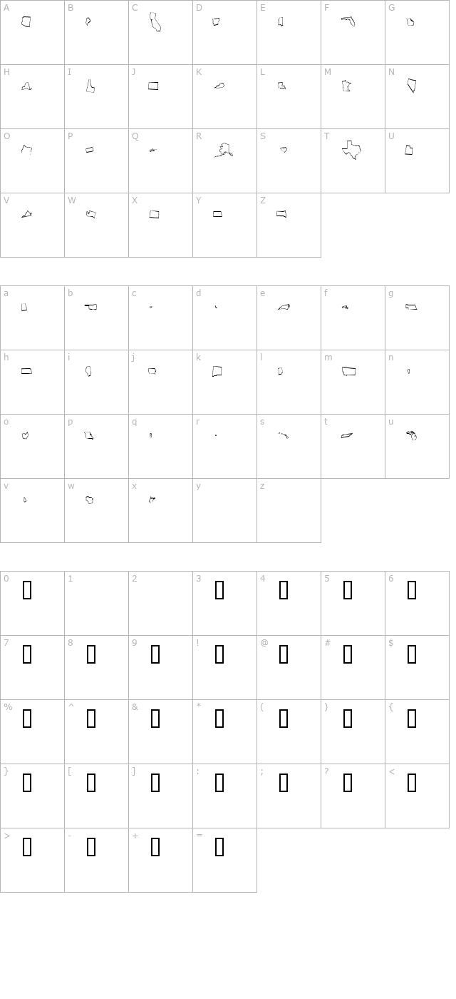 statebats character map