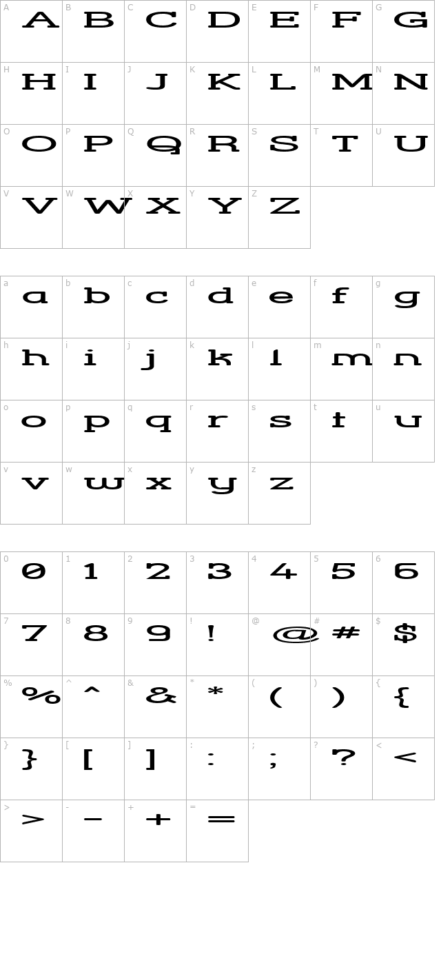 street-corner-slab-hyperextend character map