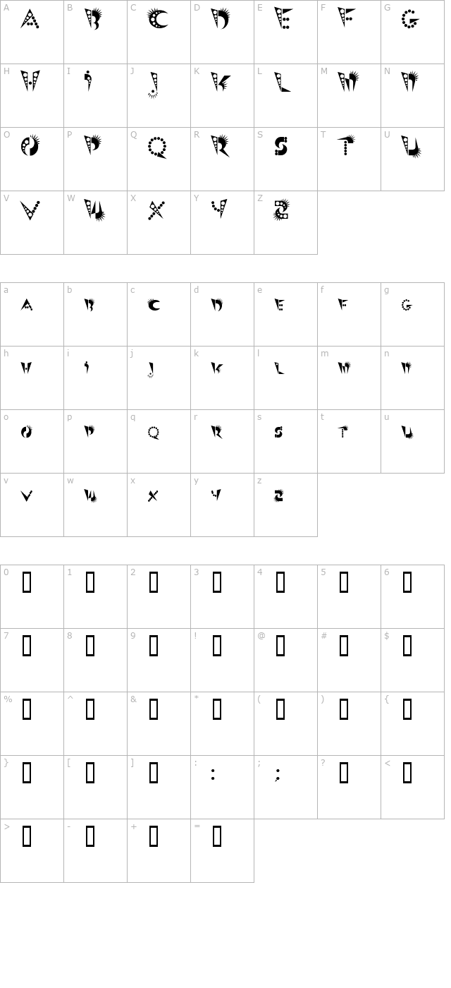 studded-leather-jackets character map