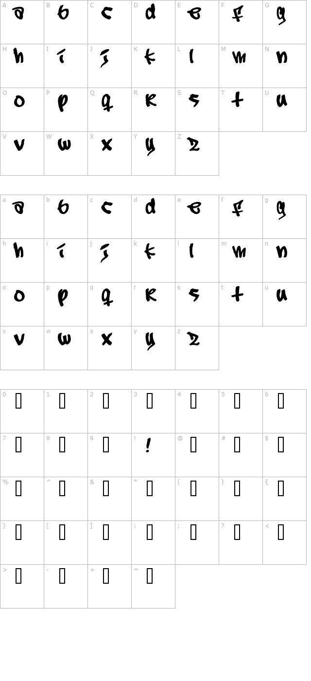 subway character map