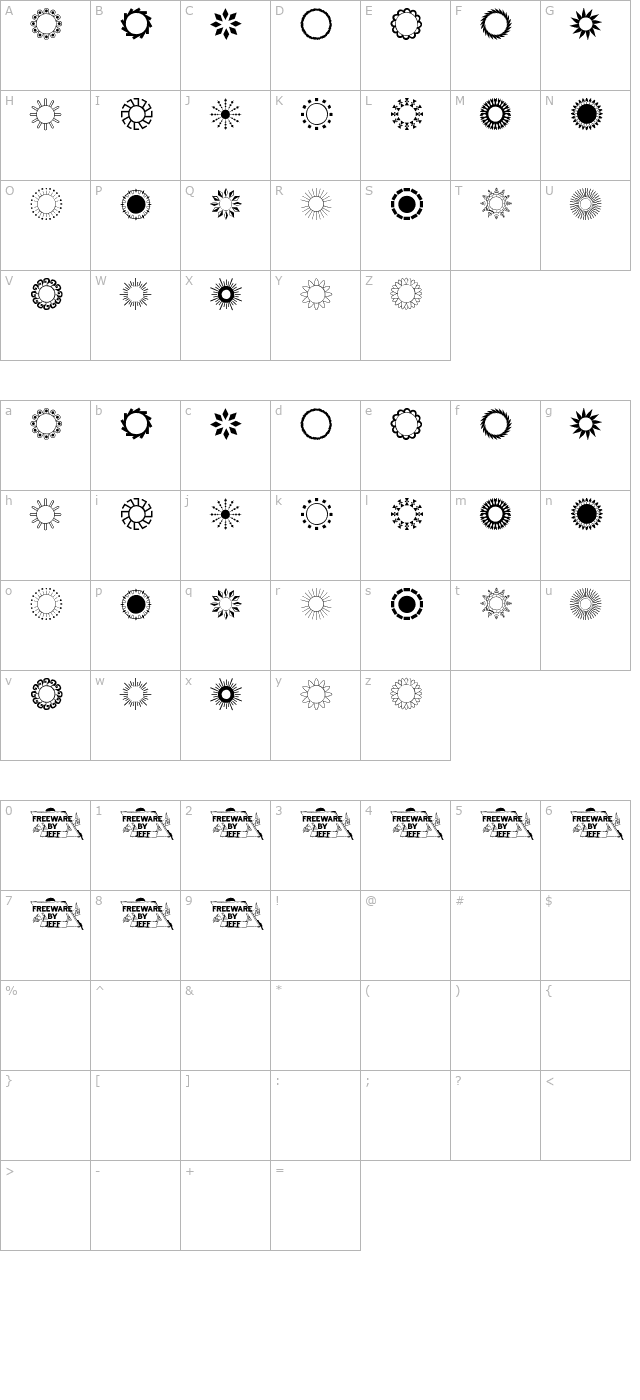 sundings-2-jl character map