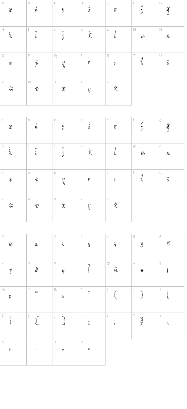 sunflower character map