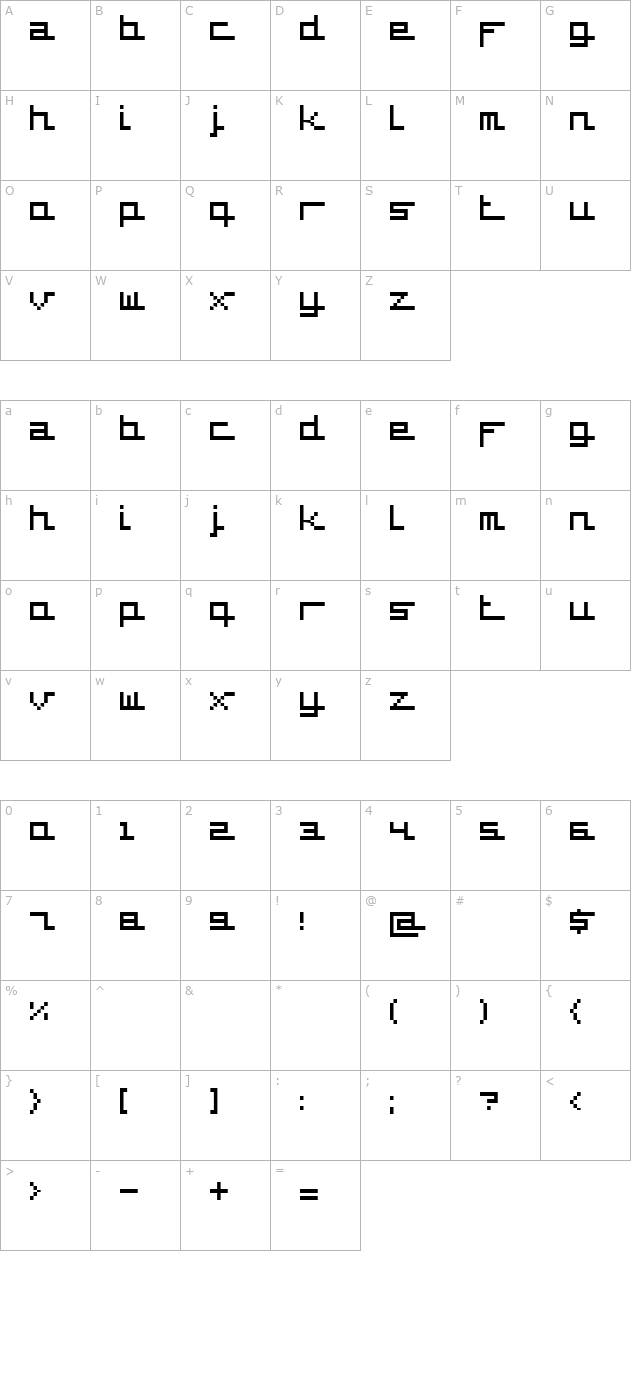 supercar-cyr character map